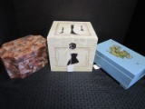 Lot - 3 Trinket/Storage Boxes