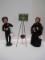 X3 Byers Choice Ltd. The Carolers Salvation Army Characters