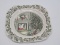 Johnson Brothers Merry Christmas Pattern Square Plate
