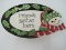 Fitz & Floyd Friends Gather Here Sentiment Tray