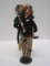 Byers Choice Ltd. The Carolers First Edition Bob Cratchit & Tiny Tim © 1998