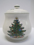 Cuthbertson Original Christmas Tree Pattern Cookie Jar