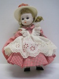 Madame Alexander American Girl Doll Red Gingham Dress