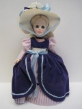Effanbee Castle Garden From Currier & Ives Collection Doll in Purple/Lavender Gown