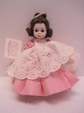 Madame Alexander Little Women Beth Doll Pink Gingham Dress