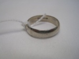 Uncas Mfg.Co. Providence Rhode Island Sterling Band Ring