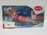 Mattel Coca-Cola Splash Barbie Special Edition © 1999 w/ Tube Float