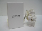 Pandora Porcelain Santa Holiday Ornament