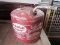 Lot - Eagle Vintage Oil Red Metal Can, Galvanized & Plastic Red Oil Can