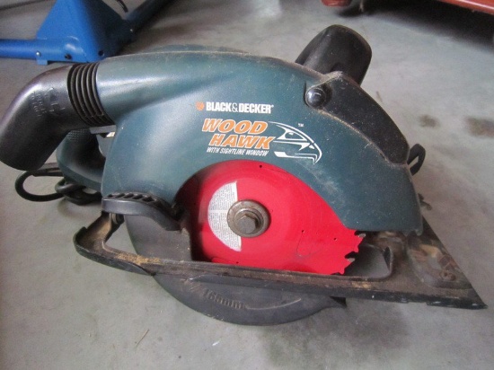 Black \u0026 Decker Wood Hawk Circular Saw 