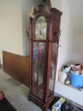 Howard-Miller Grandfather Clock Mahogany Veneer