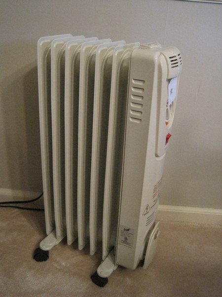 Red Stone Comfort Zone Oil Filled Radiator Electric Heater Model