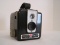 Kodak Brownie Hawkeye Camera Flash Model, Box Roll Film, Meniscus Len, Rotary Shutter