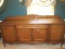 Victorian Era Style Quarter Sawn Oak Buffet Traditional Carved Design & Applied Accents