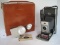 Polaroid 900 Electric Eye Land Camera w/ Wink Flash & Case