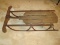 Early Wooden Sled w/ Metal Runners