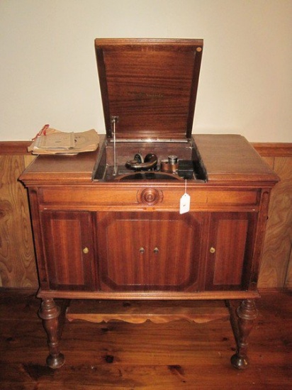 1920's Victrola Victor Talking Machine Co. Granada 16467 Phonograph Record Player