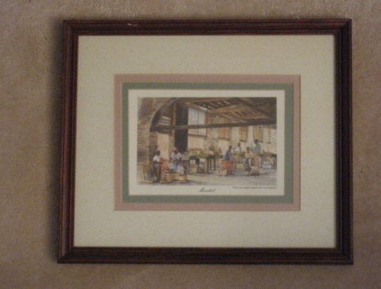 Charleston Market by Emerson Print Framed/Matted