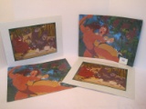 2 Disney's Tarzan 2000 Lithograph Collection Still Frames