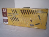 Northern Industrial Tools 63 Piece Screwdriver & Bit Set