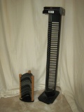 Metal CD Tower, CD Leather Player Case & Other