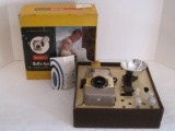Kodak Brownie Bulls-Eye Flash Outfit Camera in Original Box w/ Booklet, Film & Flash Bulbs