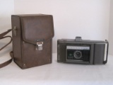 Polaroid Land Camera Model J66 w/ Case Made 1961-1963