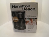 Hamilton Beach Programmable 12 Cup Capacity Coffee Maker w/ 2 Hour Auto Shut Off
