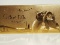 Set - Three 24k Yellow Gold Foil Santa Claus Christmas Envelopes