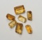 Genuine Emerald-Cut Assorted Sizes Citrine November Birthstone