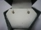 14k Yellow Gold Diamond Earrings