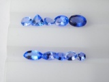 Tanzanite December Birthstone Assorted Sizes & Shape App. 2cts.