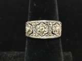 Sterling Silver Marcasite Ring