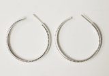 Sterling Silver Hoop Earrings