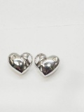 Sterling Silver Diamond Earrings