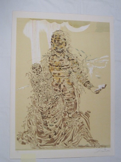 "Exploding Madonna" Artist Signed Salvador Dali