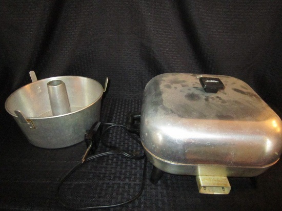 Vintage Sunbeam Pressure Cooker w/ Appliances