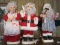 Animated Mr. & Mrs. Santa Claus w/ Candles 24