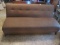 Retro Brown Upholstered Sofa
