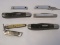 7 Pocket/Pen Knives Case XX, Parker Cut Co. Country Doctor & Other
