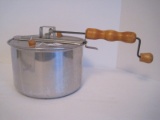 Whirley Pop Stove Top Popcorn Maker w/ Wooden Handle