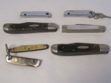 7 Pocket/Pen Knives Case XX, Parker Cut Co. Country Doctor & Other