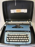 Smith-Corona Galaxie Twelve Portable Manual Typewriter w/ Case
