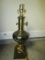 Brass/Metal Urn Design Lamp w/ Berry/Beaded Motif