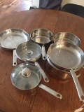 Chefs Pride Kitchenware Lot - Saucepans, Pots, Frying Pan, Etc.