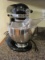 Black Kitchen Aid Ultra Power Max 300 Watt Stand Mixer w/ Bowl/Splash Guard