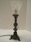 French Inspired Design Accent Electric Candlestick Lamp