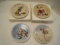 4 Norman Rockwell Bradford Exchange Collector Christmas Series Plates