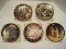 5 Norman Rockwell Bradford Exchange Collector Limited Edition Plates The Ones We Love Series