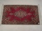 Karastan 100% Wool Pile Red Bokhara Pattern Rug